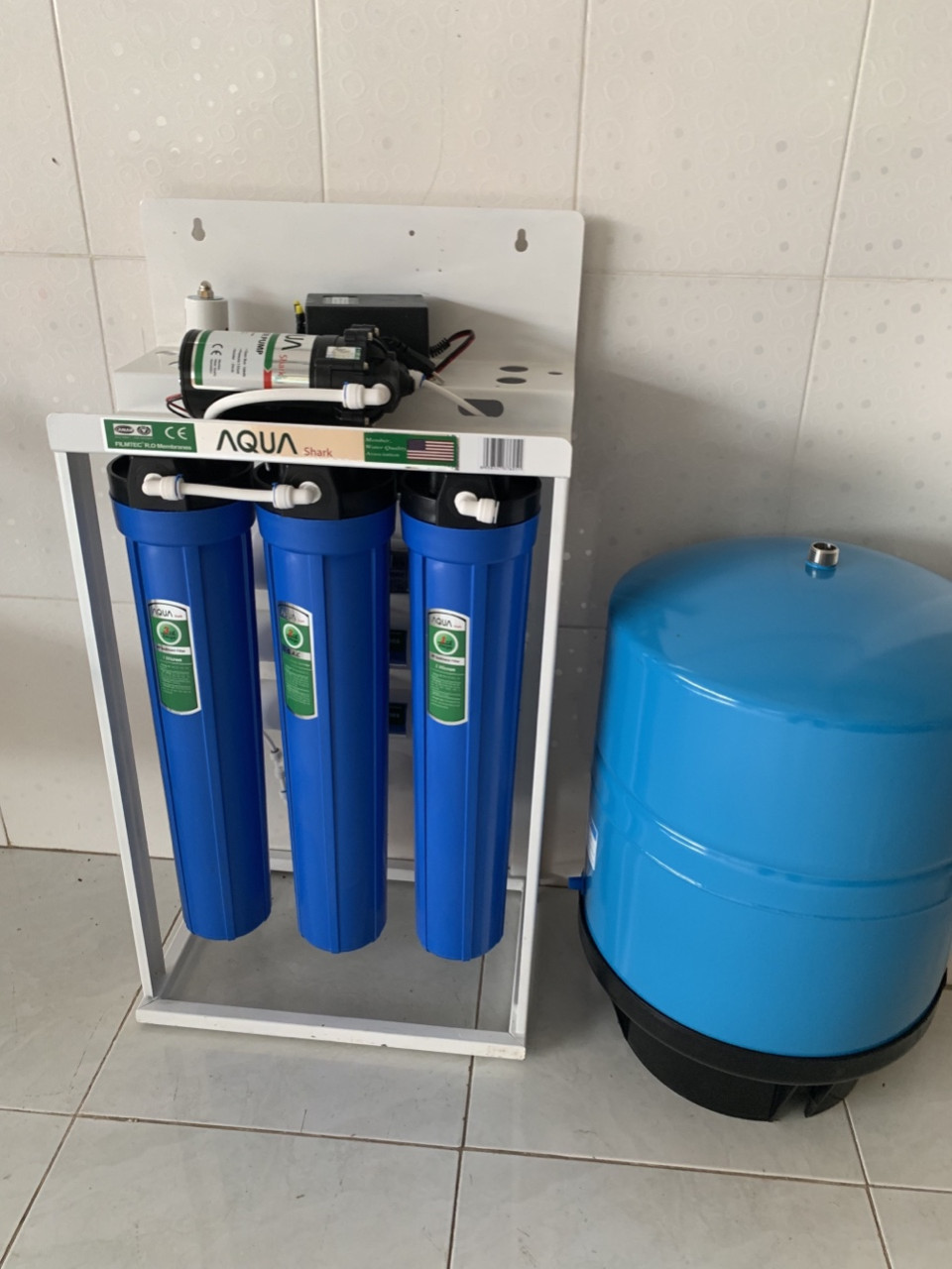 MÁY LỌC NƯỚC AQUA SHARK BÁN CÔNG NGHIỆP 30l/h