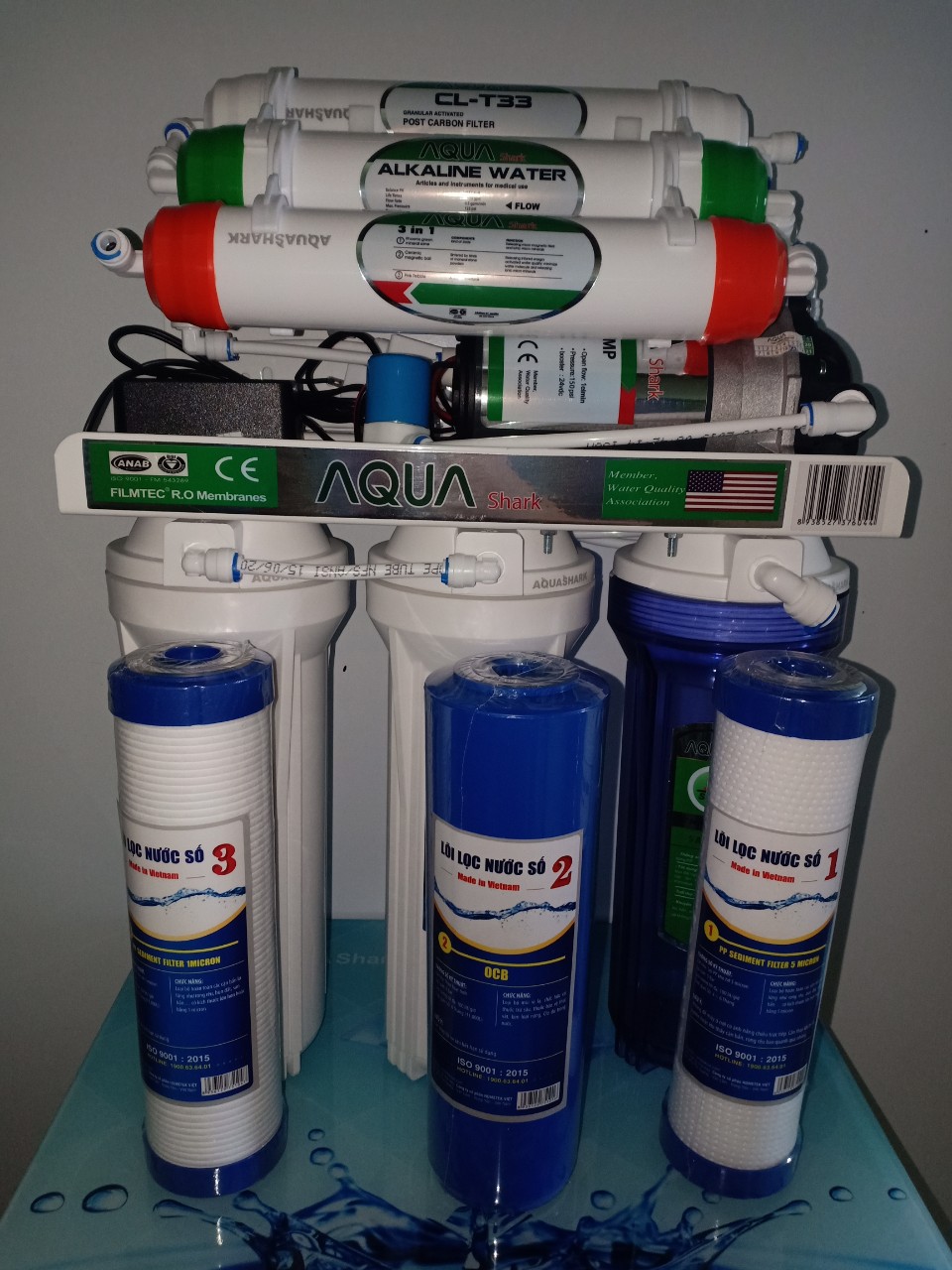 Aquashark 7cấp lọc
