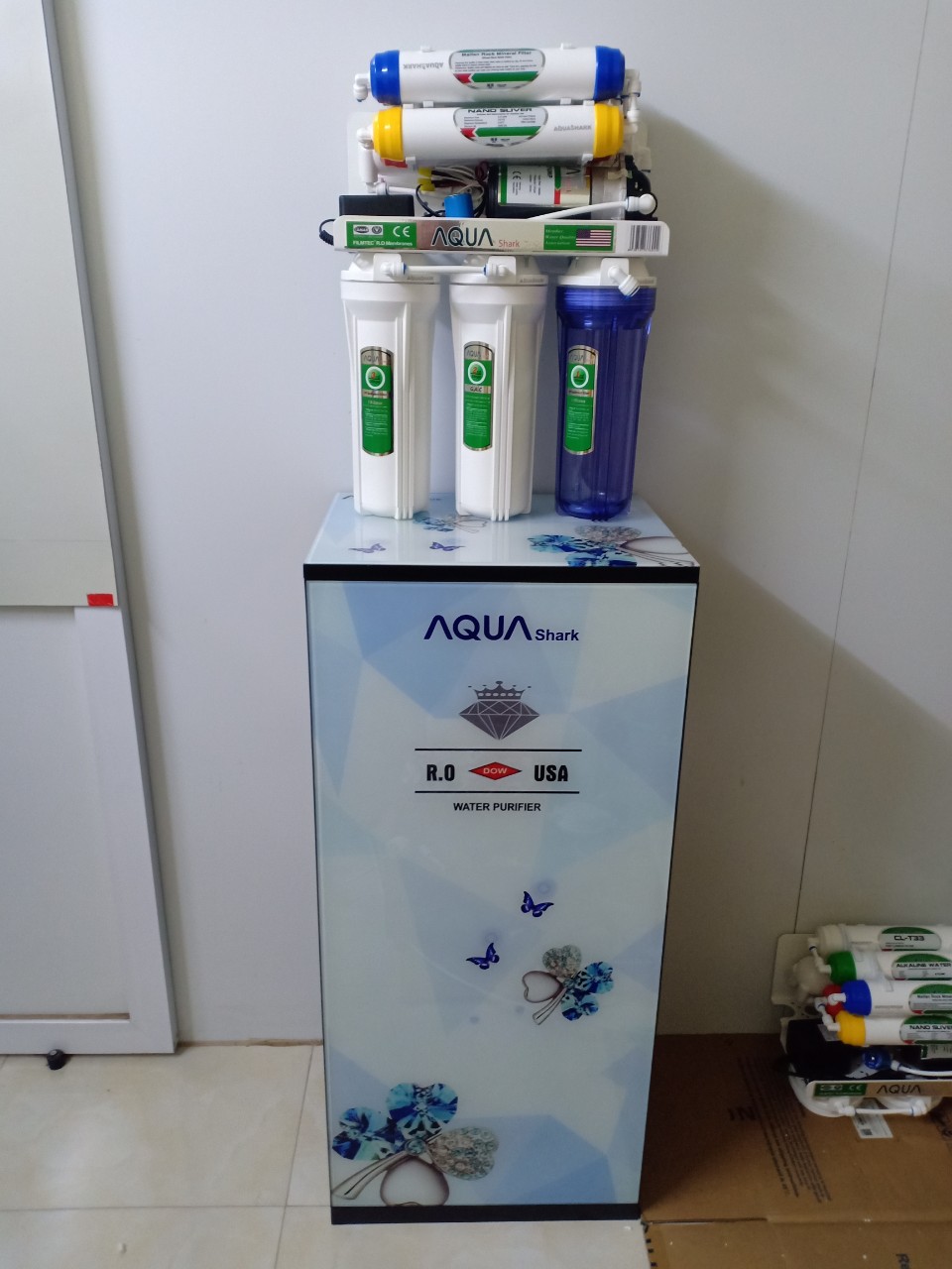 Máy lọc nước Aqua Shark 2 vòi 05
