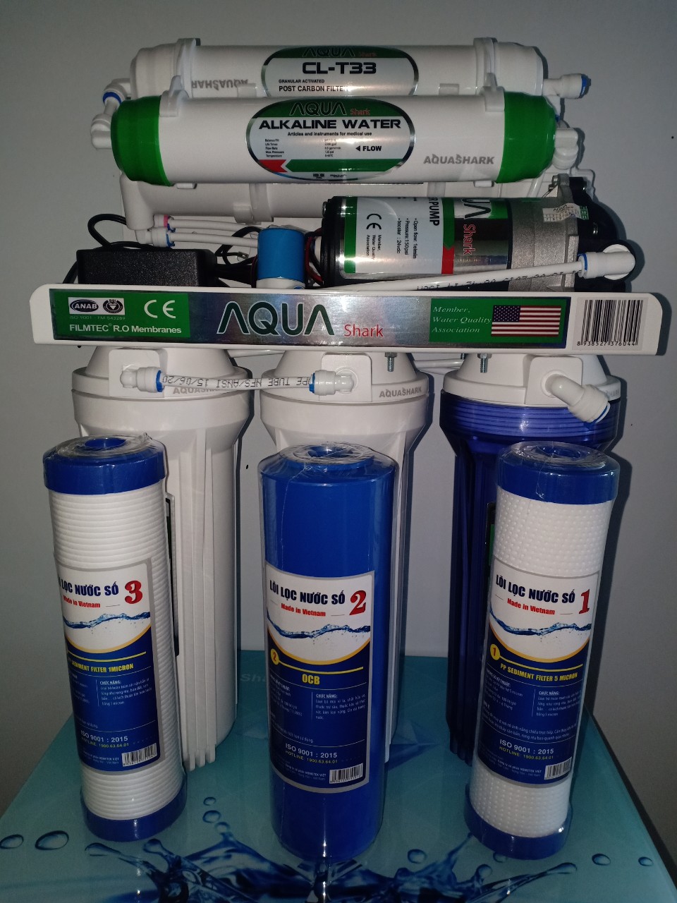 AQUA SHARK 6 CẤP LỌC 