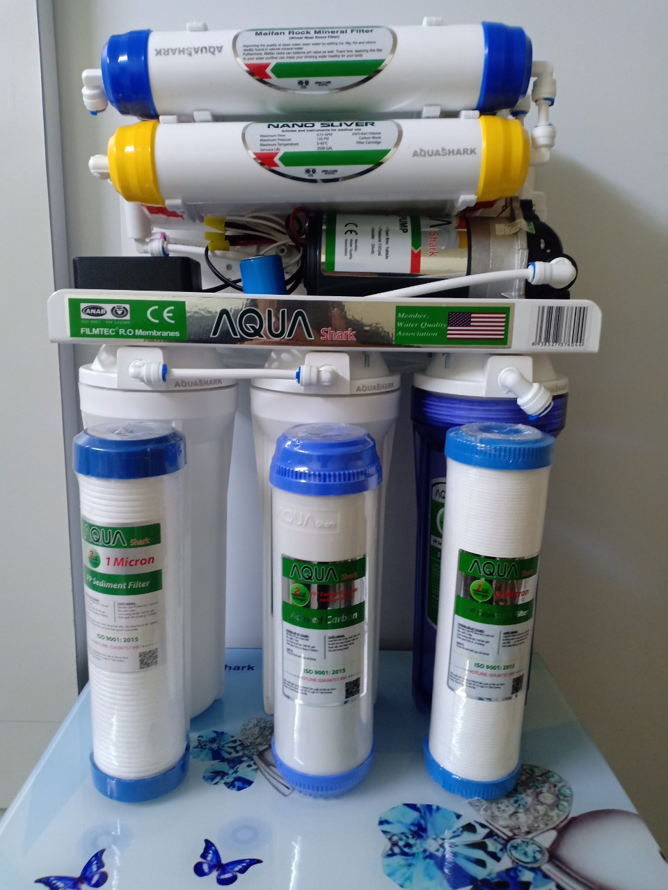 Máy lọc nước Aqua Shark 2 vòi 01 