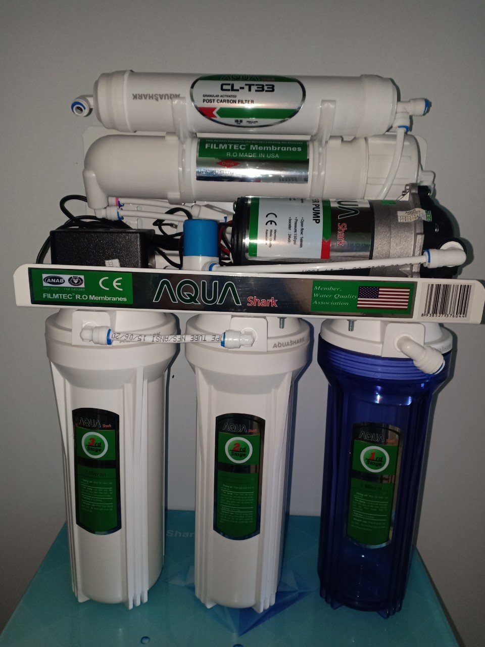 AQUA SHARK 5 CẤP LỌC 