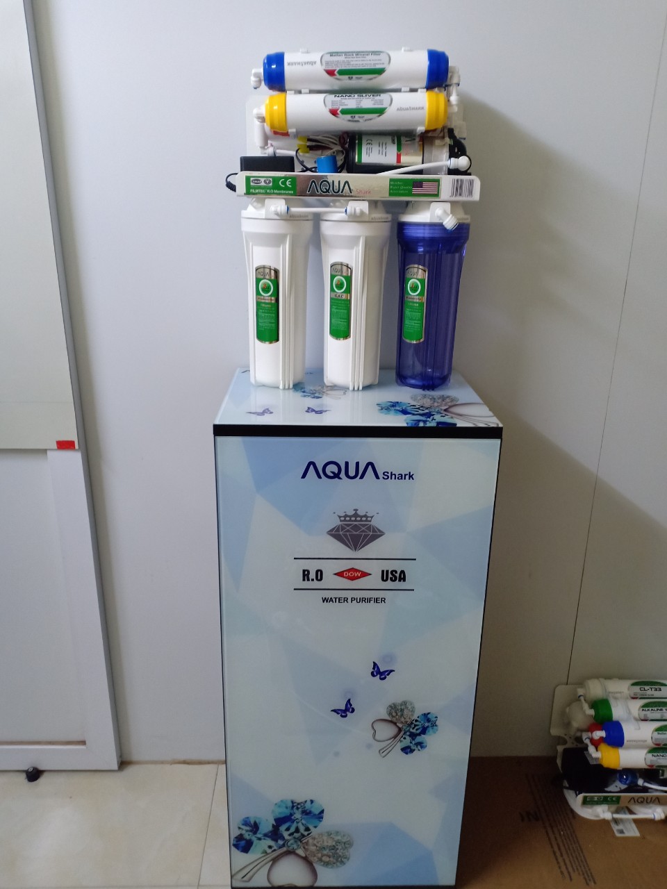Máy lọc nước Aqua Shark 2 vòi 04