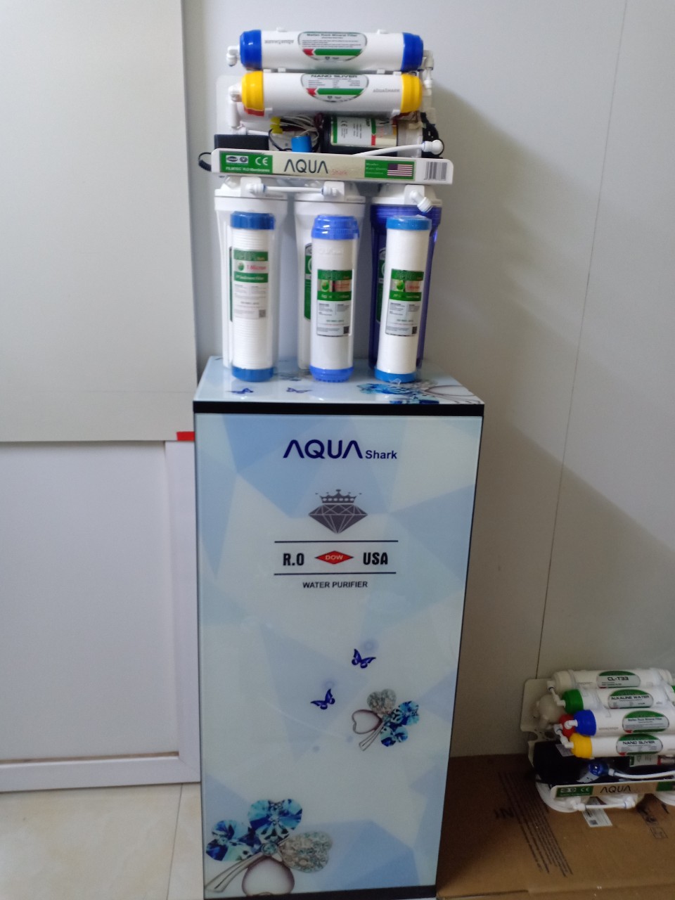 Máy lọc nước Aqua Shark 2 vòi 02